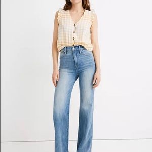 MADEWELL 11” HIGH RISE FLARE T/O